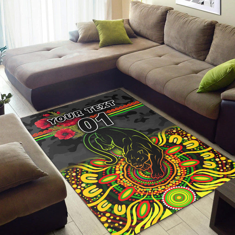 custom-personalised-penrith-panthers-anzac-2022-area-rug-indigenous-vibes-black