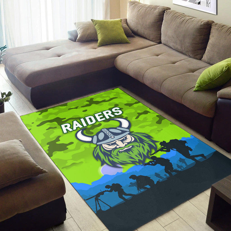 canberra-raiders-anzac-2022-area-rug-simple-style