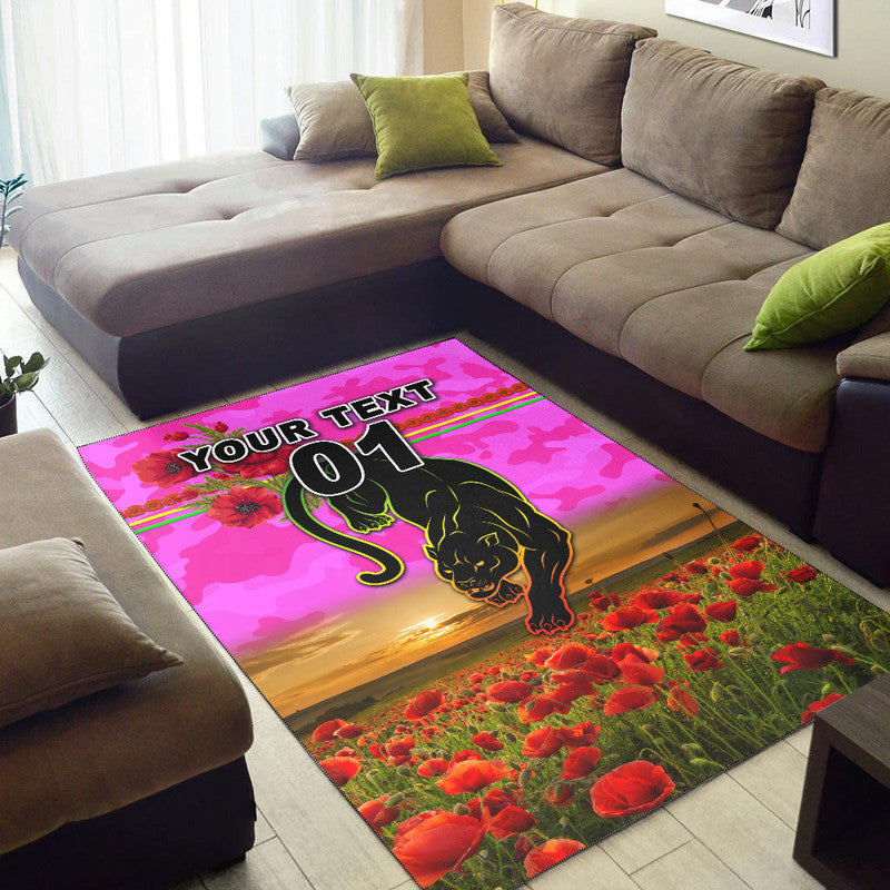 custom-personalised-penrith-panthers-anzac-2022-area-rug-poppy-flowers-vibes-pink