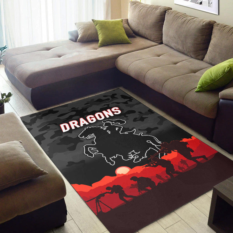 st-george-illawarra-dragons-anzac-2022-area-rug-simple-style-black