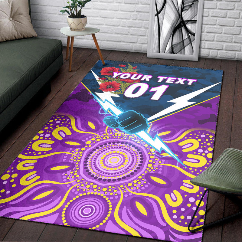 custom-personalised-melbourne-storm-anzac-2022-area-rug-indigenous-vibes