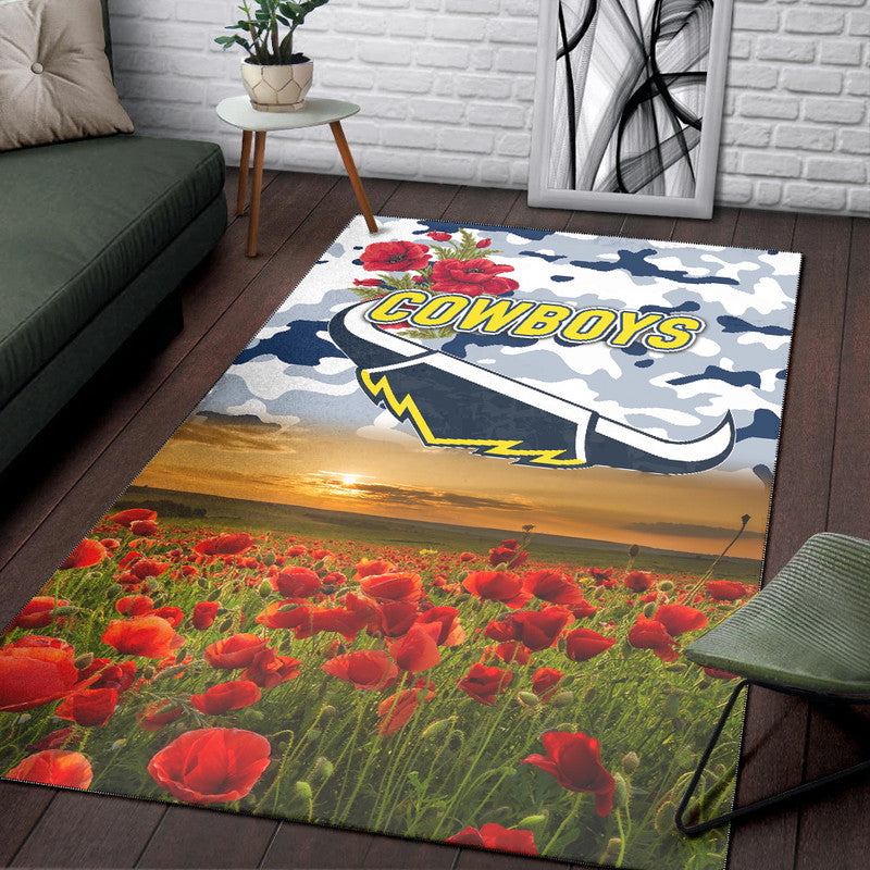 north-queensland-cowboys-anzac-2022-area-rug-poppy-flowers-vibes-white