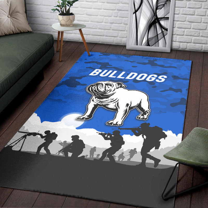 canterbury-bankstown-bulldogs-anzac-2022-area-rug-simple-style-blue