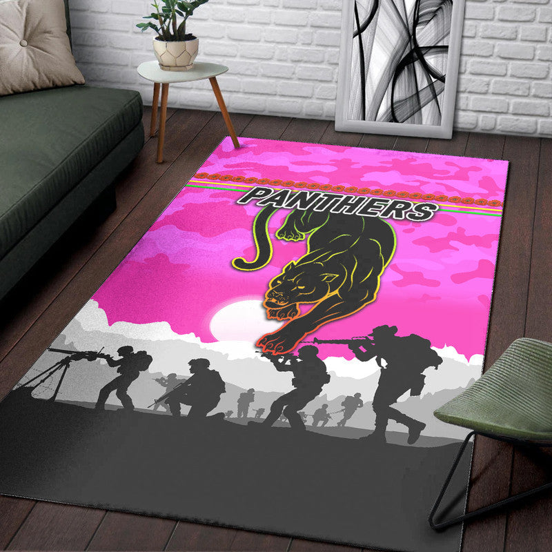 penrith-panthers-anzac-2022-area-rug-simple-style-pink