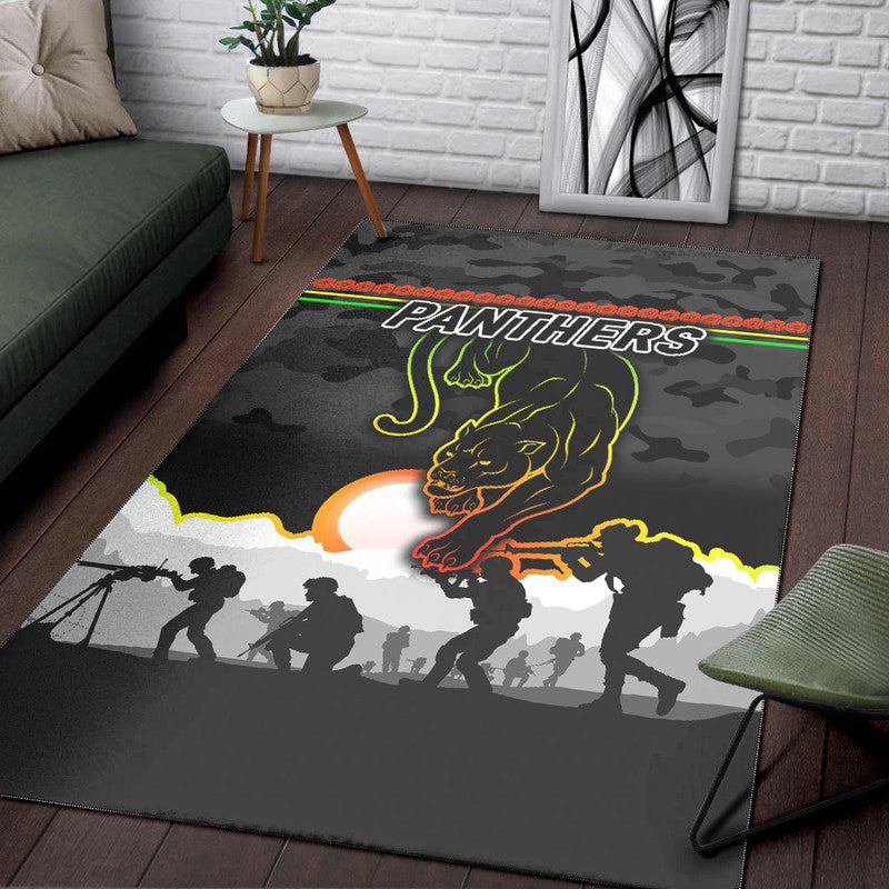 penrith-panthers-anzac-2022-area-rug-simple-style-black