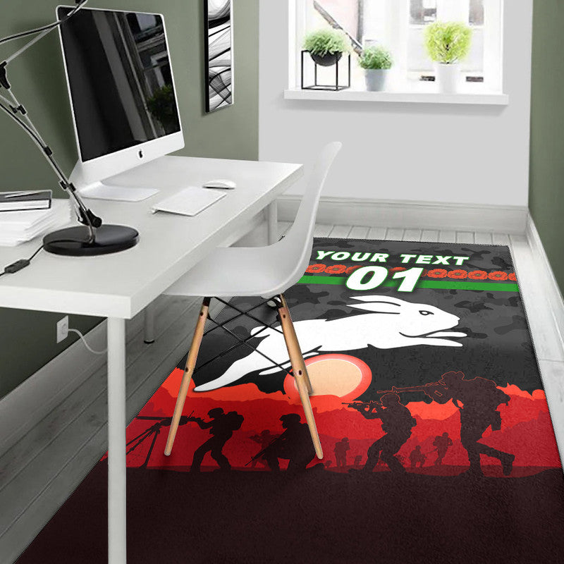 custom-personalised-south-sydney-rabbitohs-anzac-2022-area-rug-simple-style-black