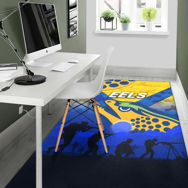 parramatta-eels-anzac-2022-area-rug-simple-style-gold