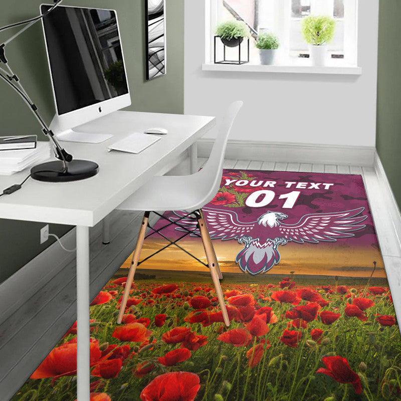 custom-personalised-manly-warringah-sea-eagles-anzac-2022-area-rug-poppy-flowers-vibes