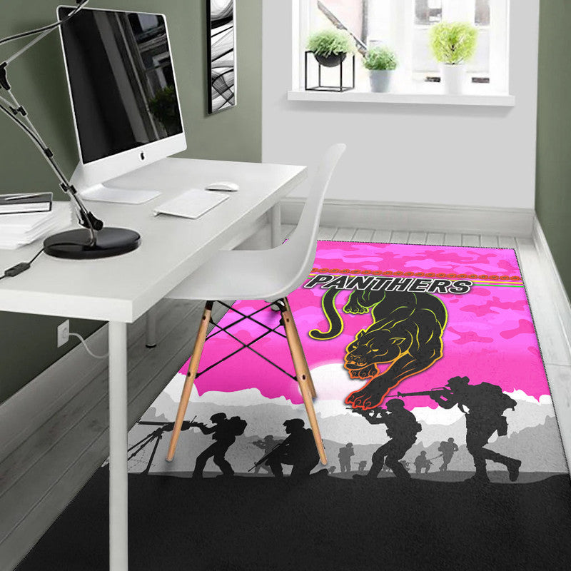 penrith-panthers-anzac-2022-area-rug-simple-style-pink