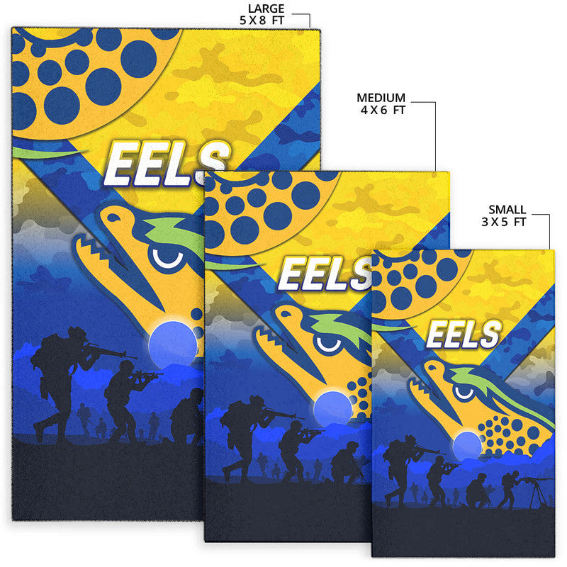 parramatta-eels-anzac-2022-area-rug-simple-style-gold