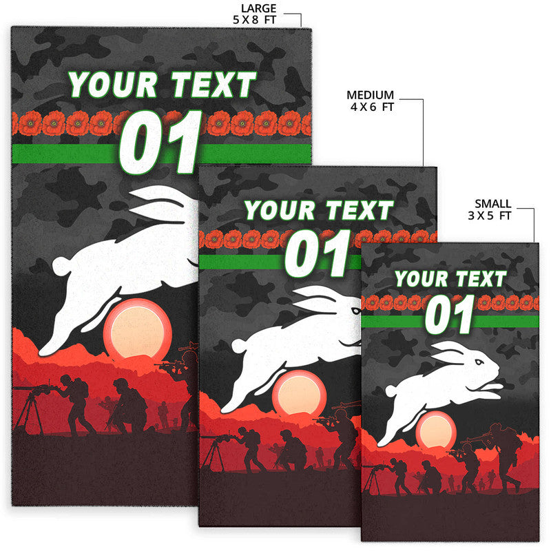 custom-personalised-south-sydney-rabbitohs-anzac-2022-area-rug-simple-style-black