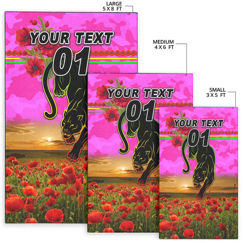 custom-personalised-penrith-panthers-anzac-2022-area-rug-poppy-flowers-vibes-pink