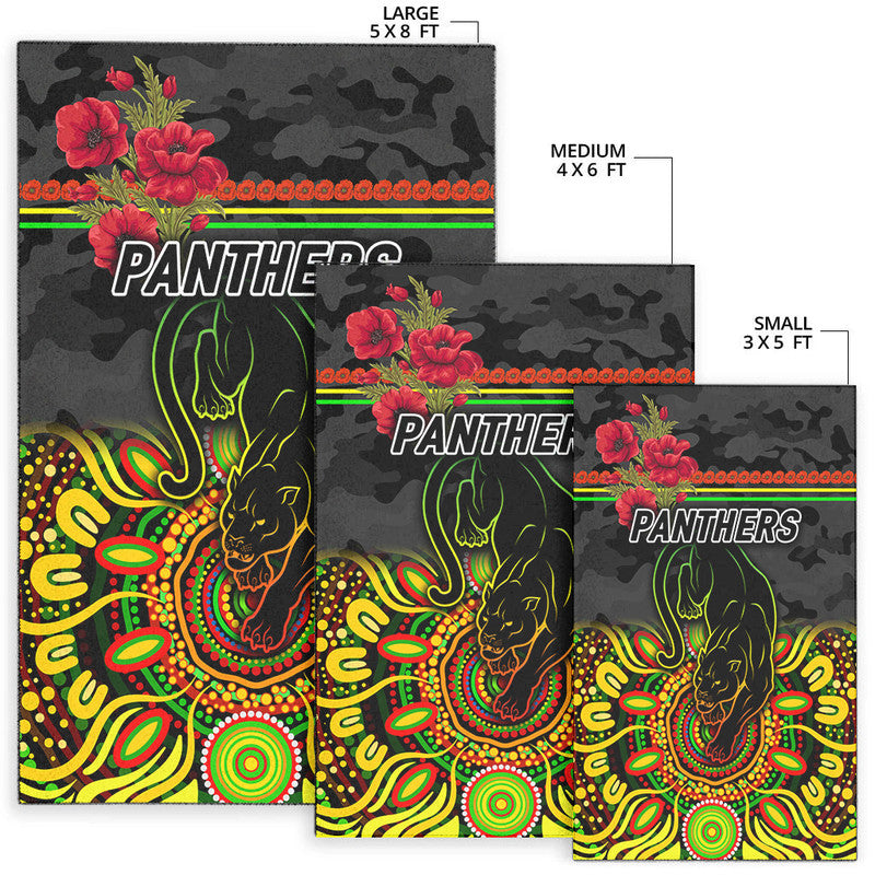 penrith-panthers-anzac-2022-area-rug-indigenous-vibes-black