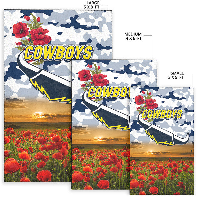 north-queensland-cowboys-anzac-2022-area-rug-poppy-flowers-vibes-white