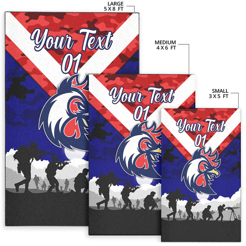 custom-personalised-sydney-roosters-anzac-2022-area-rug-simple-style-blue