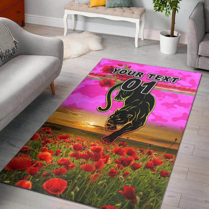 custom-personalised-penrith-panthers-anzac-2022-area-rug-poppy-flowers-vibes-pink