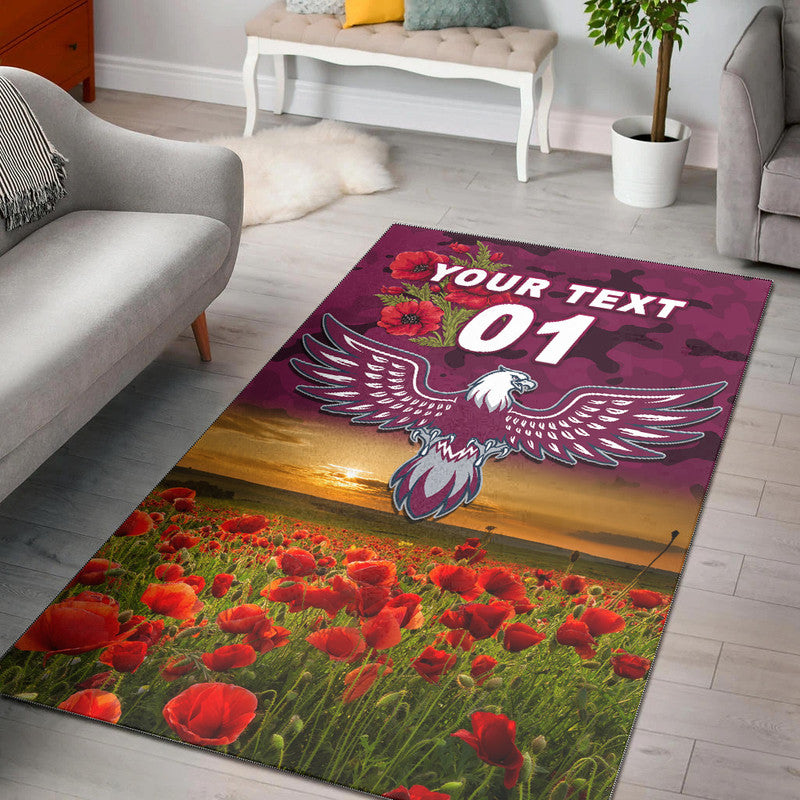 custom-personalised-manly-warringah-sea-eagles-anzac-2022-area-rug-poppy-flowers-vibes