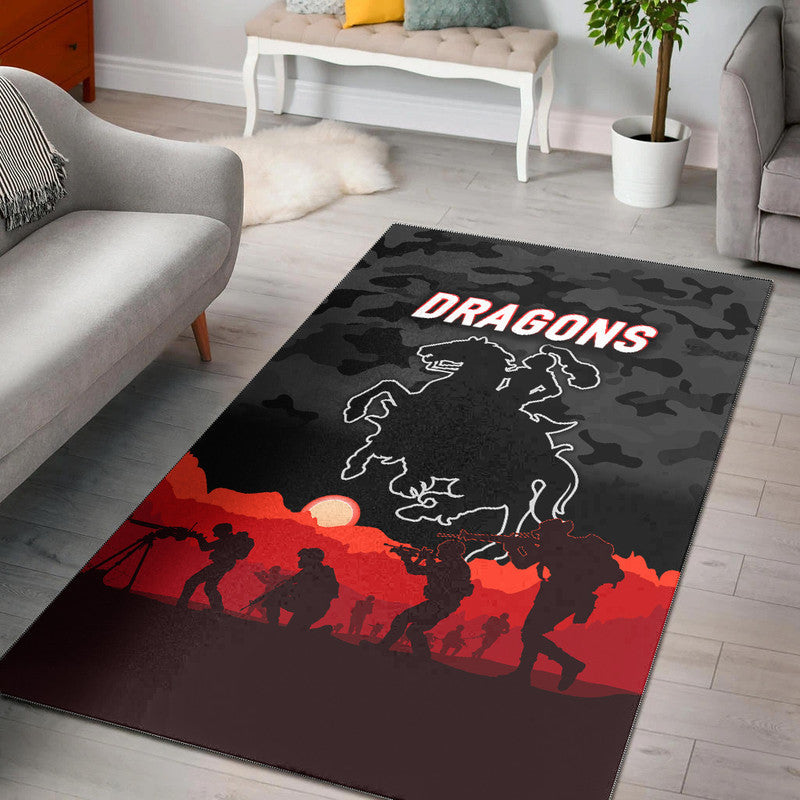 st-george-illawarra-dragons-anzac-2022-area-rug-simple-style-black