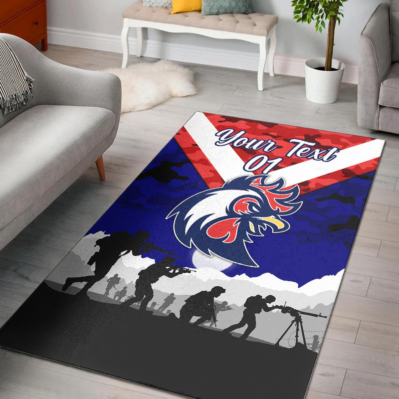 custom-personalised-sydney-roosters-anzac-2022-area-rug-simple-style-blue