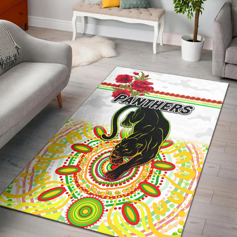 penrith-panthers-anzac-2022-area-rug-indigenous-vibes-white