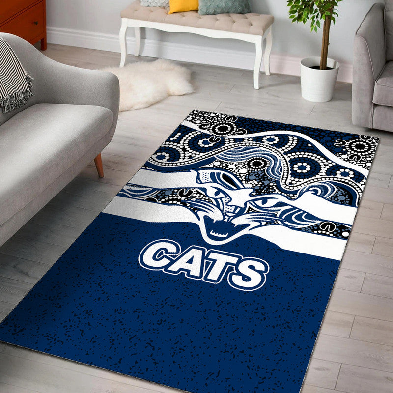 geelong-cats-indigenous-basic-style-flag-area-rug