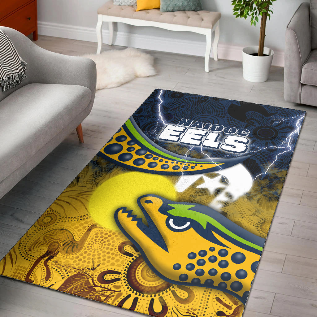 eels-rugby-naidoc-week-area-rug-aboriginal-power-style