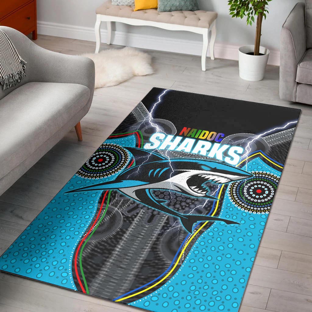 cronulla-sutherland-sharks-area-rug-naidoc-week-special-style