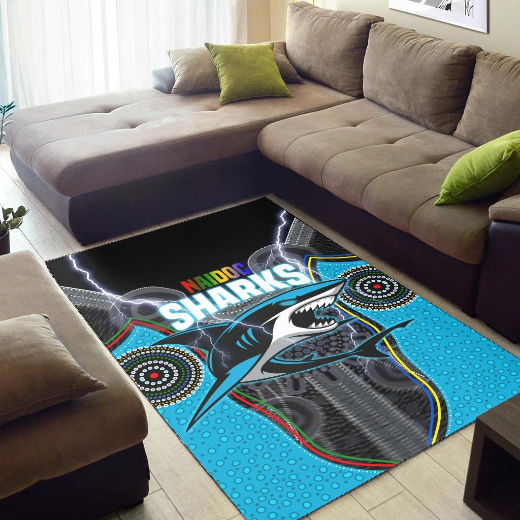 cronulla-sutherland-sharks-area-rug-naidoc-week-special-style