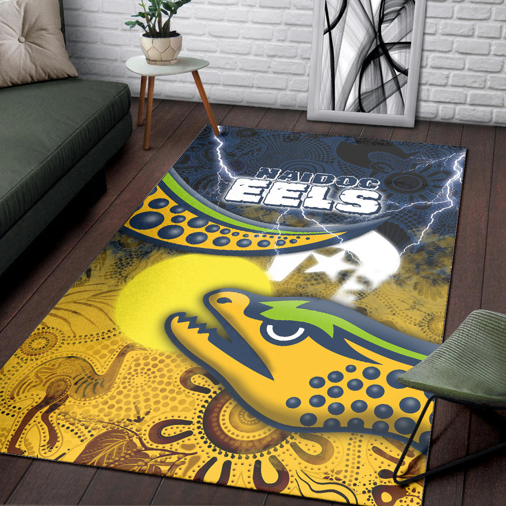 eels-rugby-naidoc-week-area-rug-aboriginal-power-style