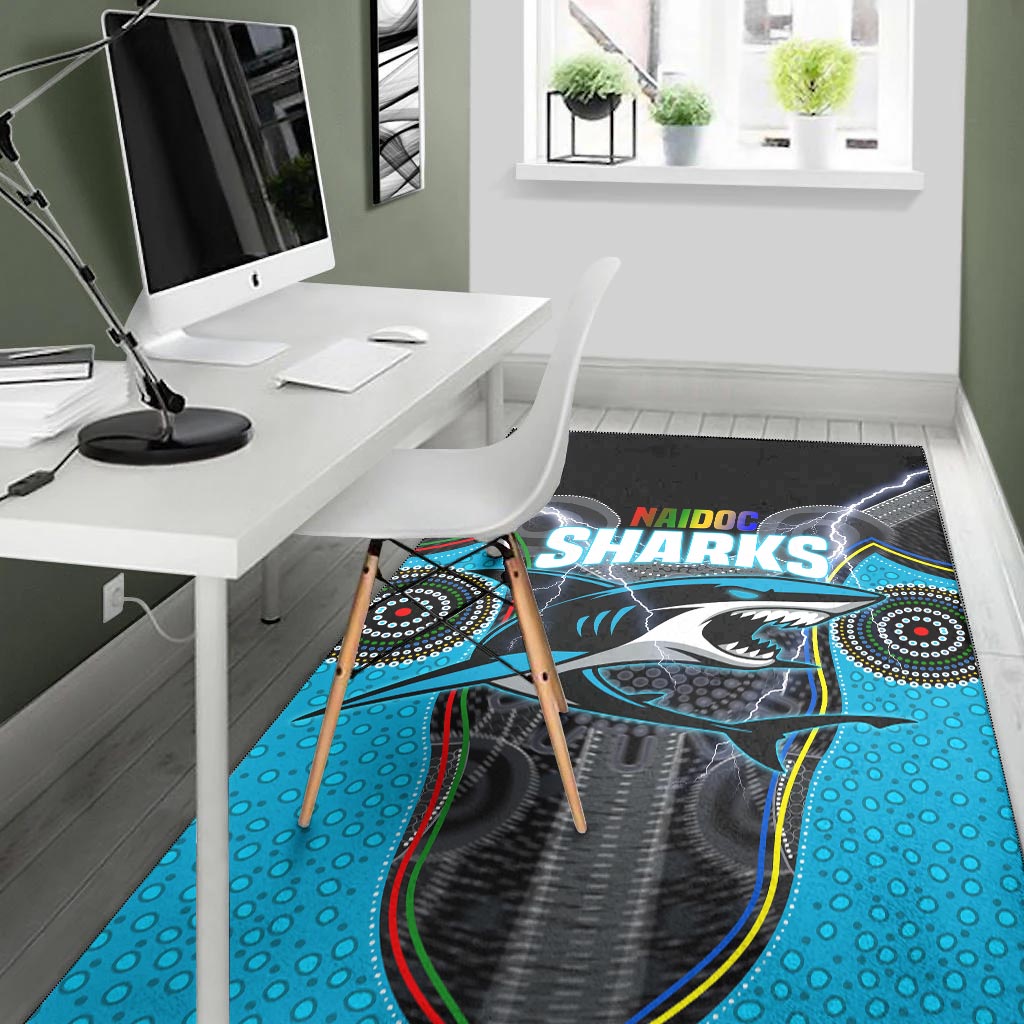 cronulla-sutherland-sharks-area-rug-naidoc-week-special-style