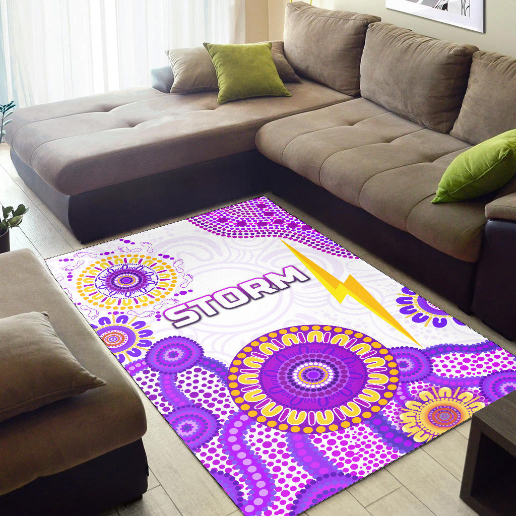 melbourne-storm-area-rug-2021-indigenous-latest-style