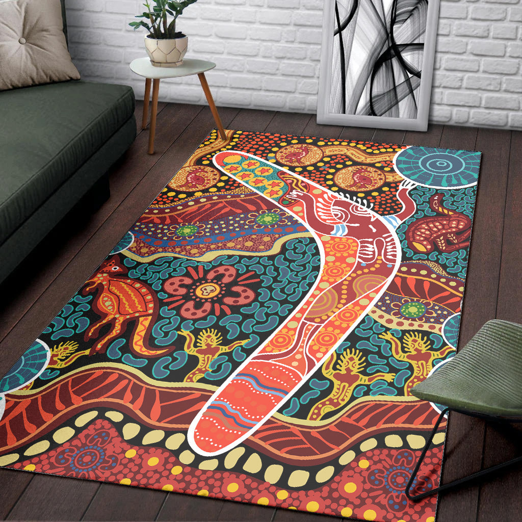 aboriginal-boomerang-area-rug-indigenous