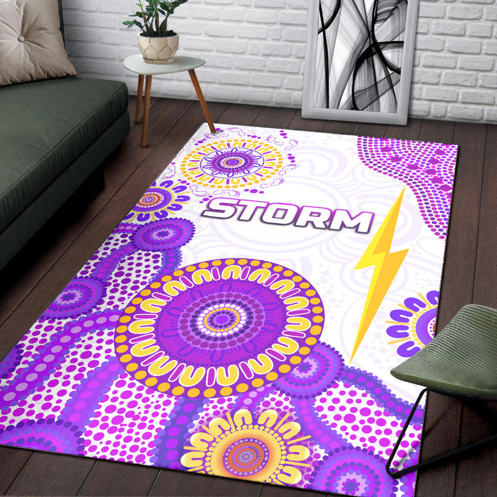 melbourne-storm-area-rug-2021-indigenous-latest-style