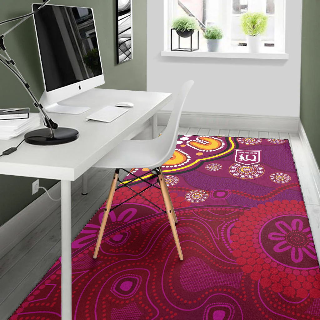 queensland-maroons-aboriginal-area-rug-indigenous-vibes