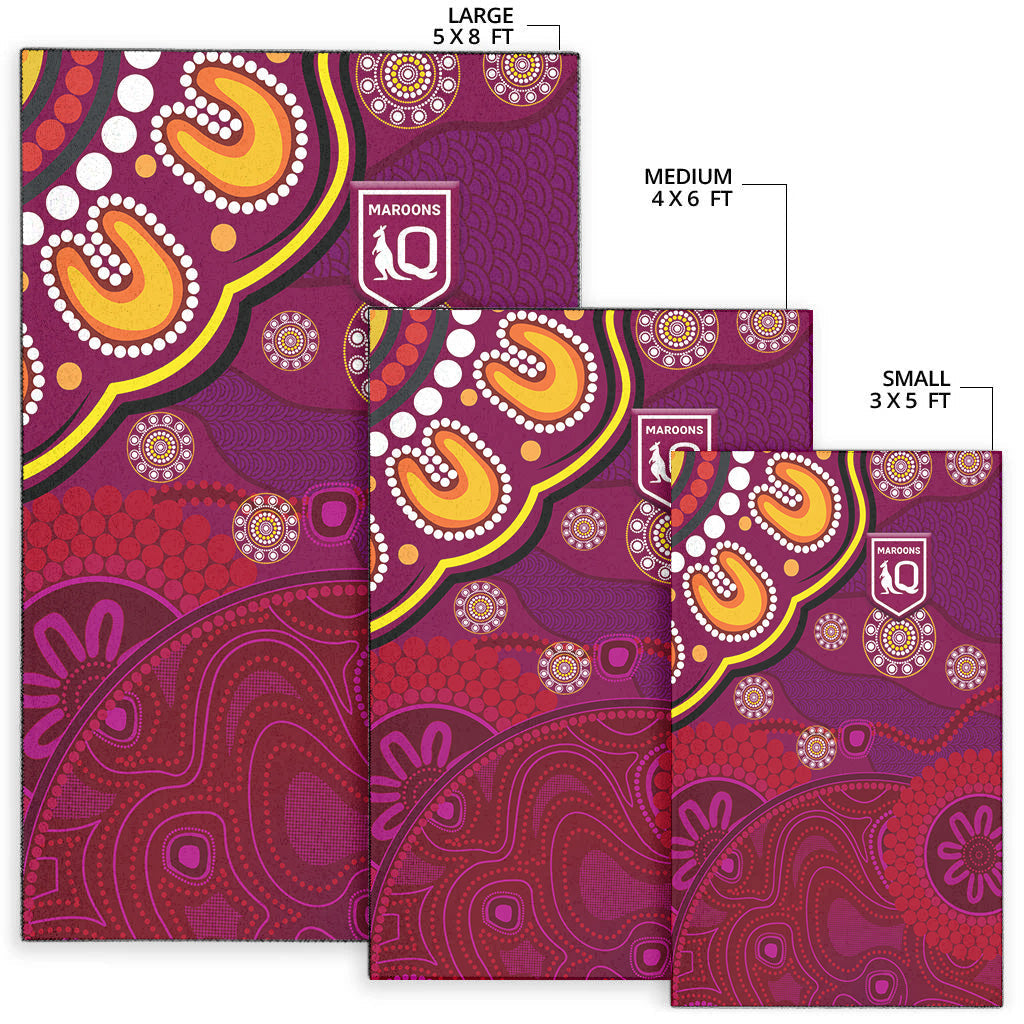 queensland-maroons-aboriginal-area-rug-indigenous-vibes