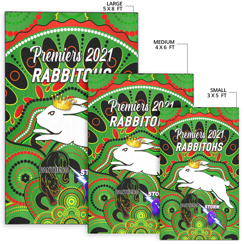 south-sydney-rabbitohs-area-rug-2021-indigenous-premiers-the-king-green