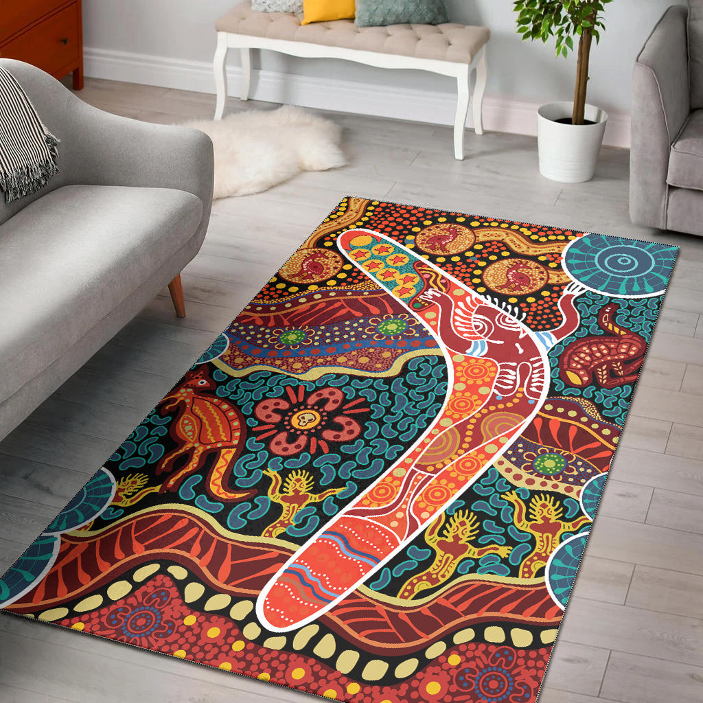 aboriginal-boomerang-area-rug-indigenous