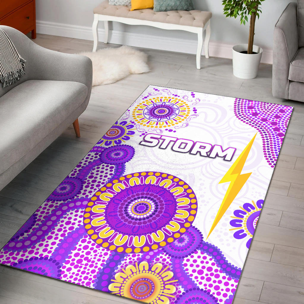 melbourne-storm-area-rug-2021-indigenous-latest-style