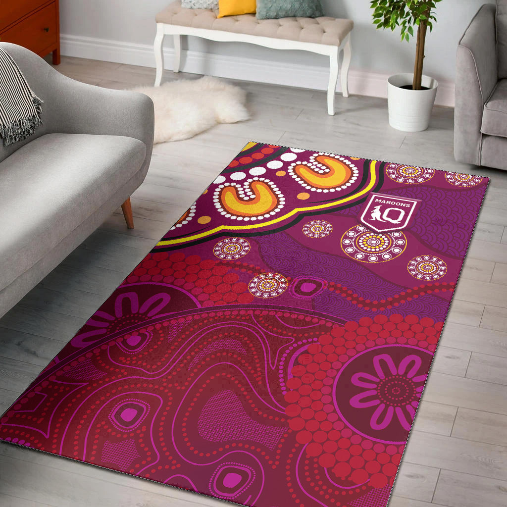 queensland-maroons-aboriginal-area-rug-indigenous-vibes