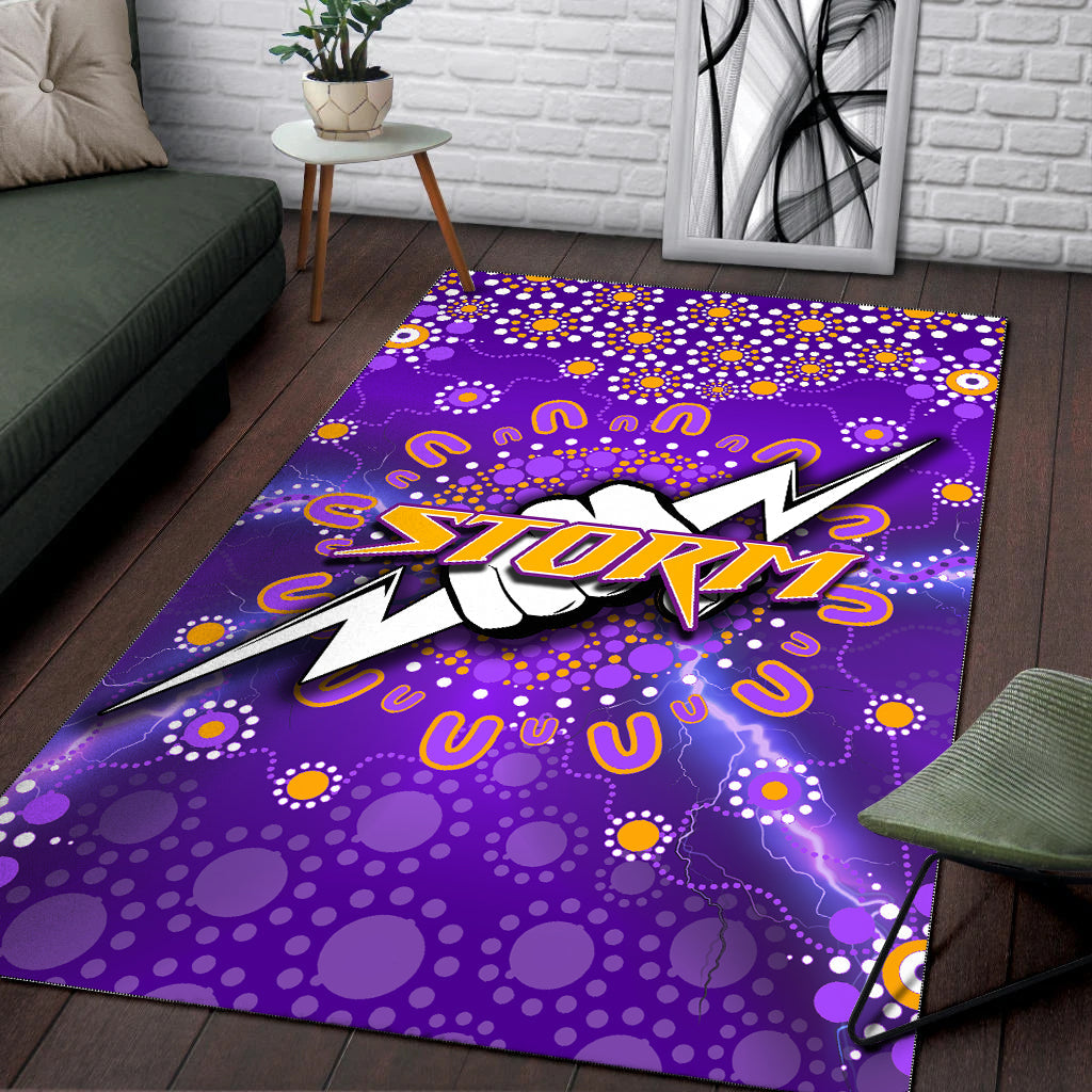 melbourne-storm-area-rug-aboriginal-dot