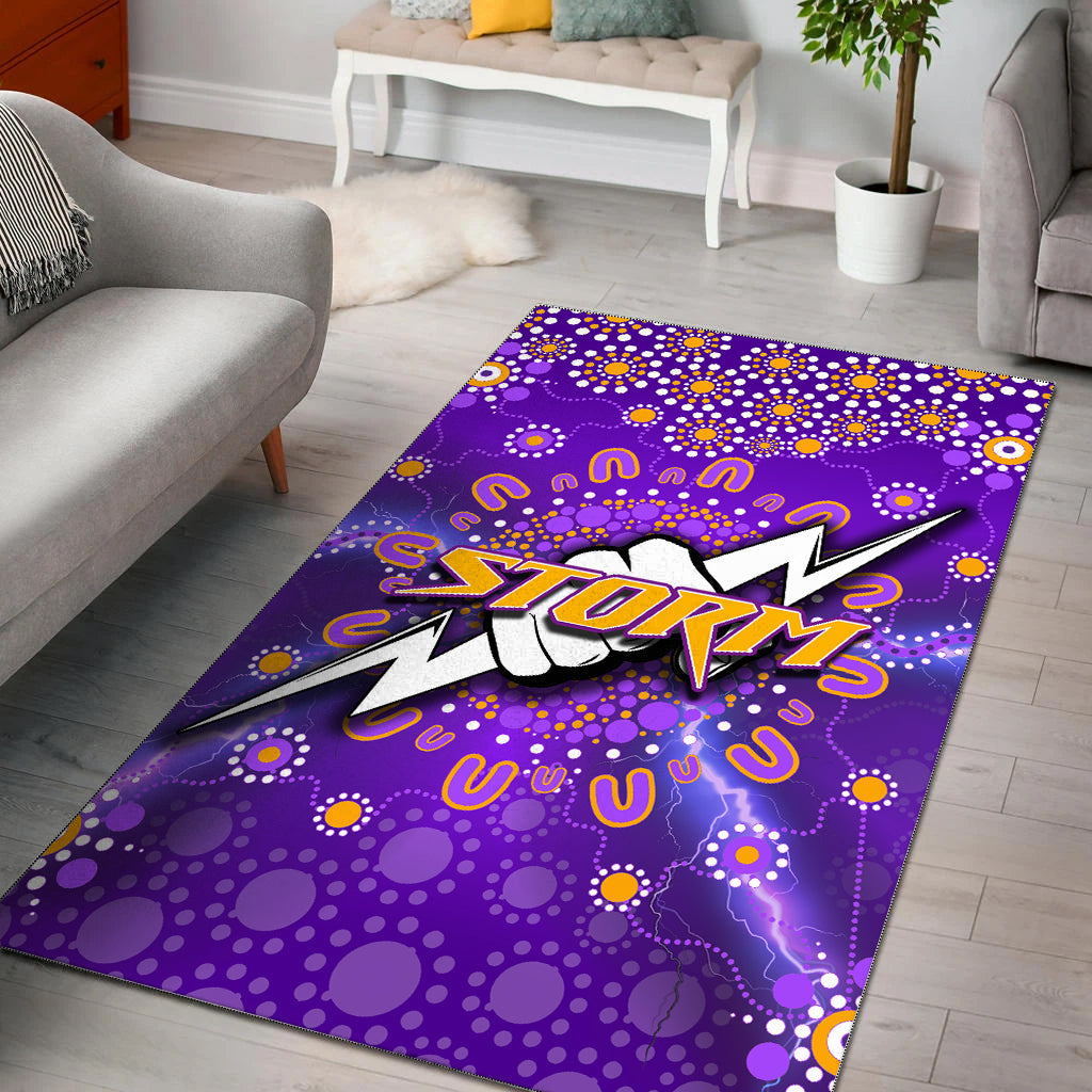 melbourne-storm-area-rug-aboriginal-dot