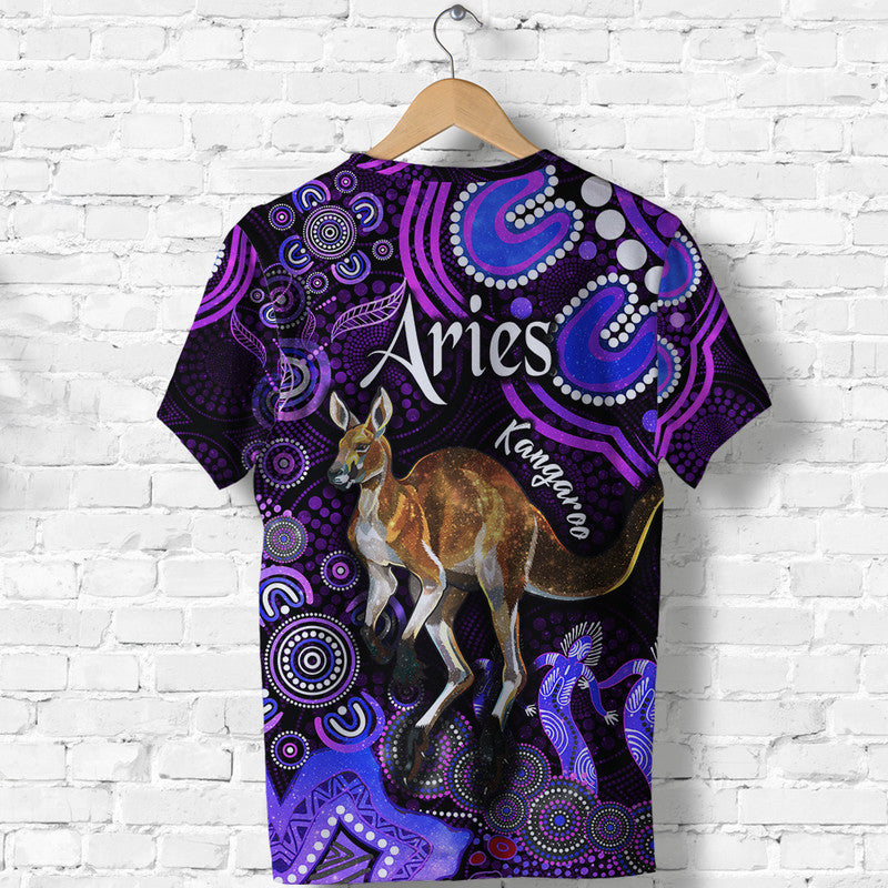 australian-astrology-t-shirt-aries-kangaroo-zodiac-aboriginal-vibes-purple