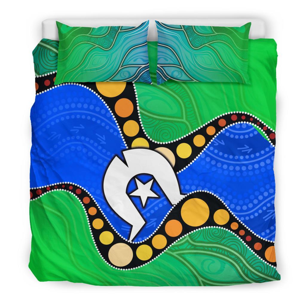 torres-strait-islands-bedding-set-flag-with-aboriginal-patterns