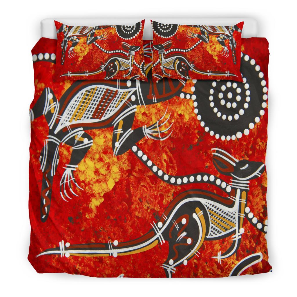 bedding-sets-aboriginal-crocodile-and-kangaroo