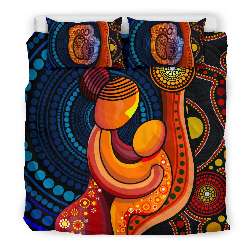 bedding-set-aboriginal-mother-and-son