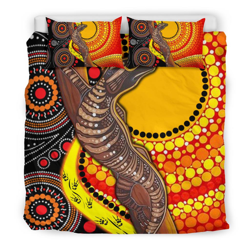 1saustralia-bedding-set-australian-aboriginal-dot-painting-sun-and-lizard