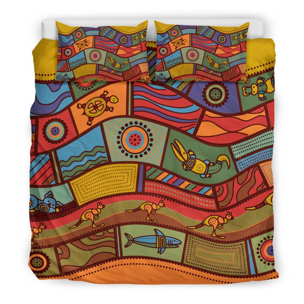 bedding-set-aboriginal-art-with-animals