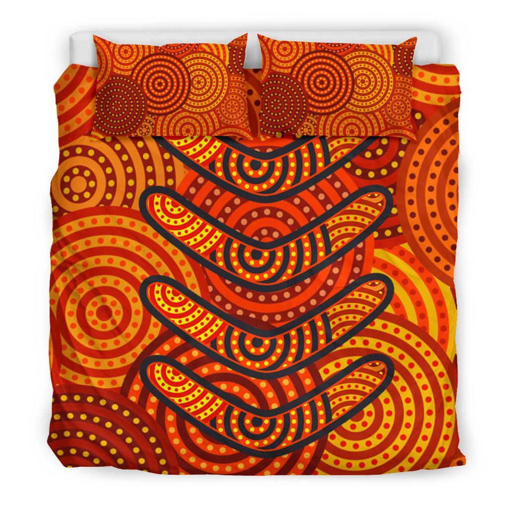 aboriginal-bedding-set-aboriginal-boomerangs-and-dot-circle