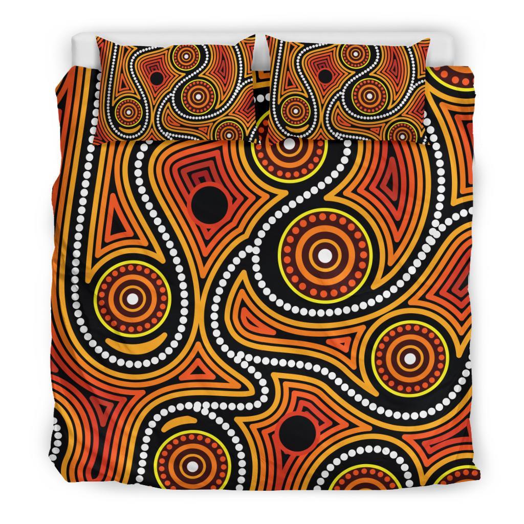 aboriginal-bedding-set-indigenous-circle-dot-painting-ver01