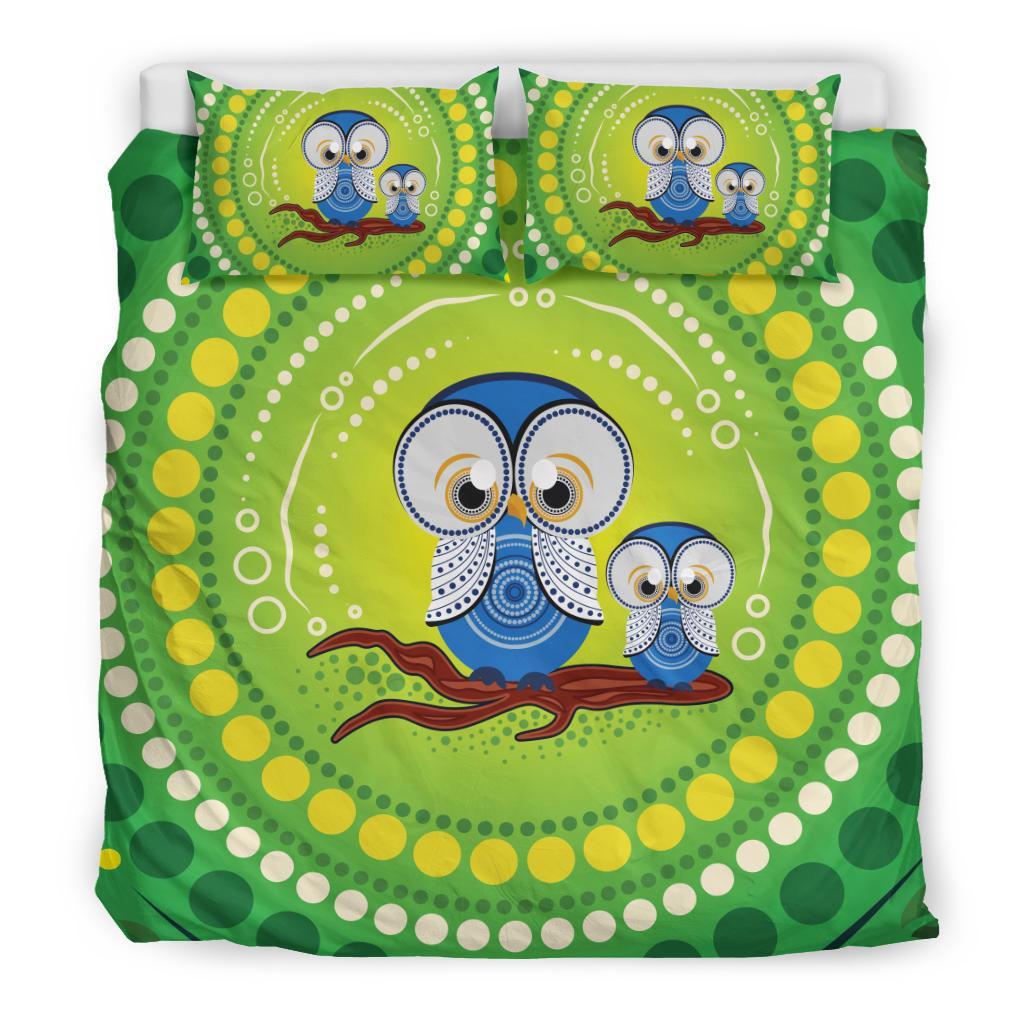 aboriginal-bedding-set-indigenous-owl